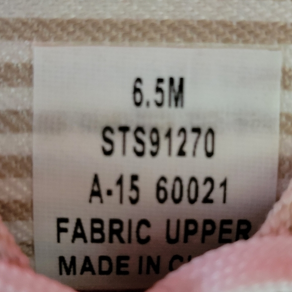 SPERRY Women Maui Island Canvas Boat Shoes Ivory | 6.5 - Picture 7 of 8